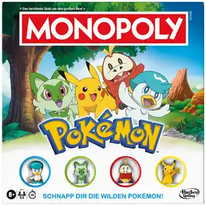 HASBRO »Monopoly« - Pokémon-Edition Brettspiel