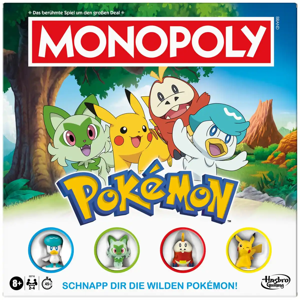 Bild 1 von HASBRO »Monopoly« - Pokémon-Edition Brettspiel