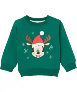 Sweatshirt Weihnachten, dunkelgrün
