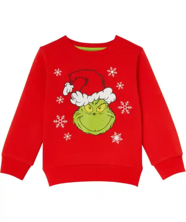 Bild 1 von Sweatshirt Weihnachten, rot