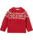 Bild 1 von Norweger-Strickpullover, rot/pink