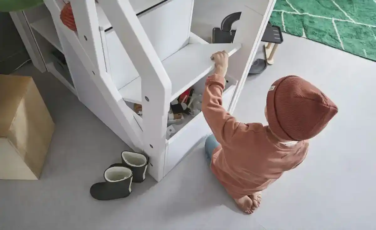 Bild 4 von Lifetime Halbhohes Bett mit Treppe