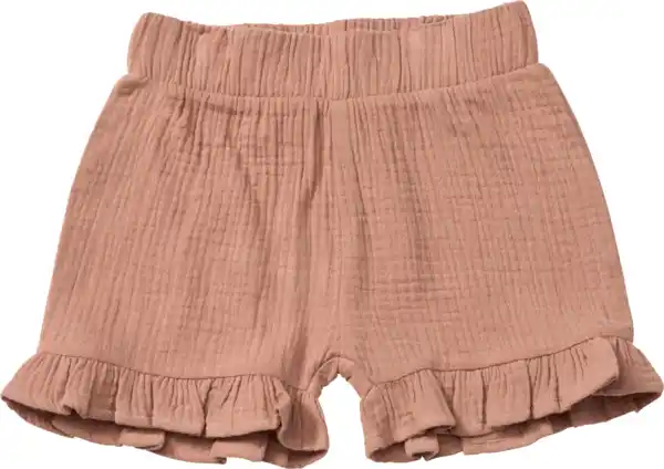 Bild 1 von ALANA Shorts aus Musselin & mit Rüschen, braun, Gr. 98, 1 St