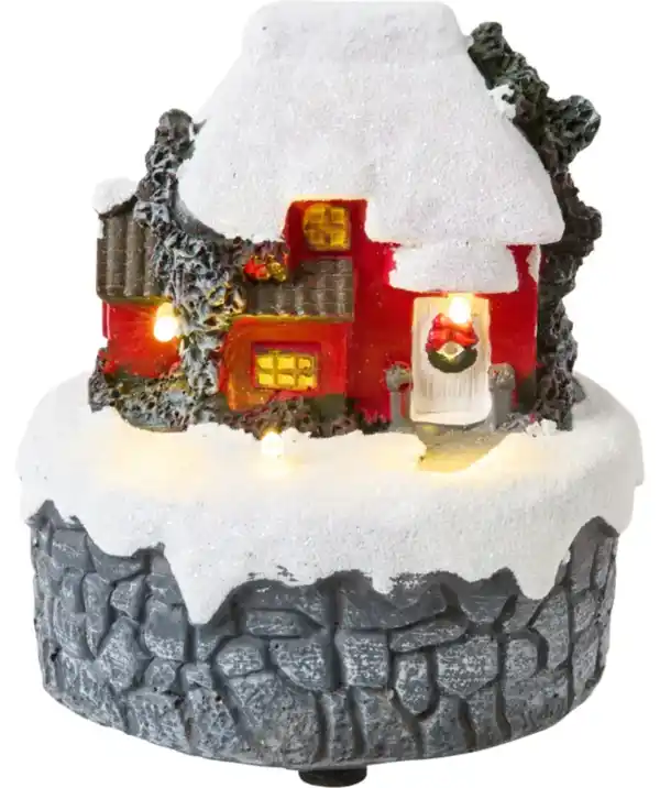 Bild 1 von LED-Weihnachtsszene, weiß