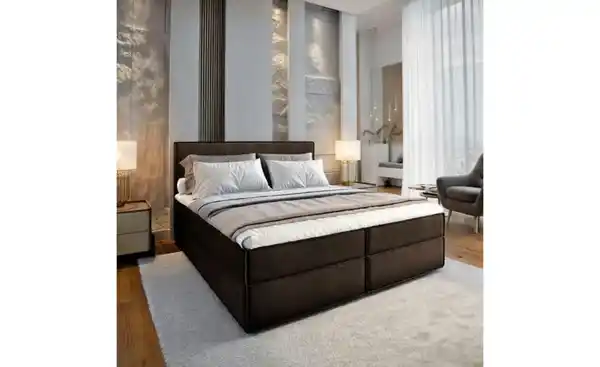 Bild 1 von MASSENO Boxbett mit Bettkasten Pellio