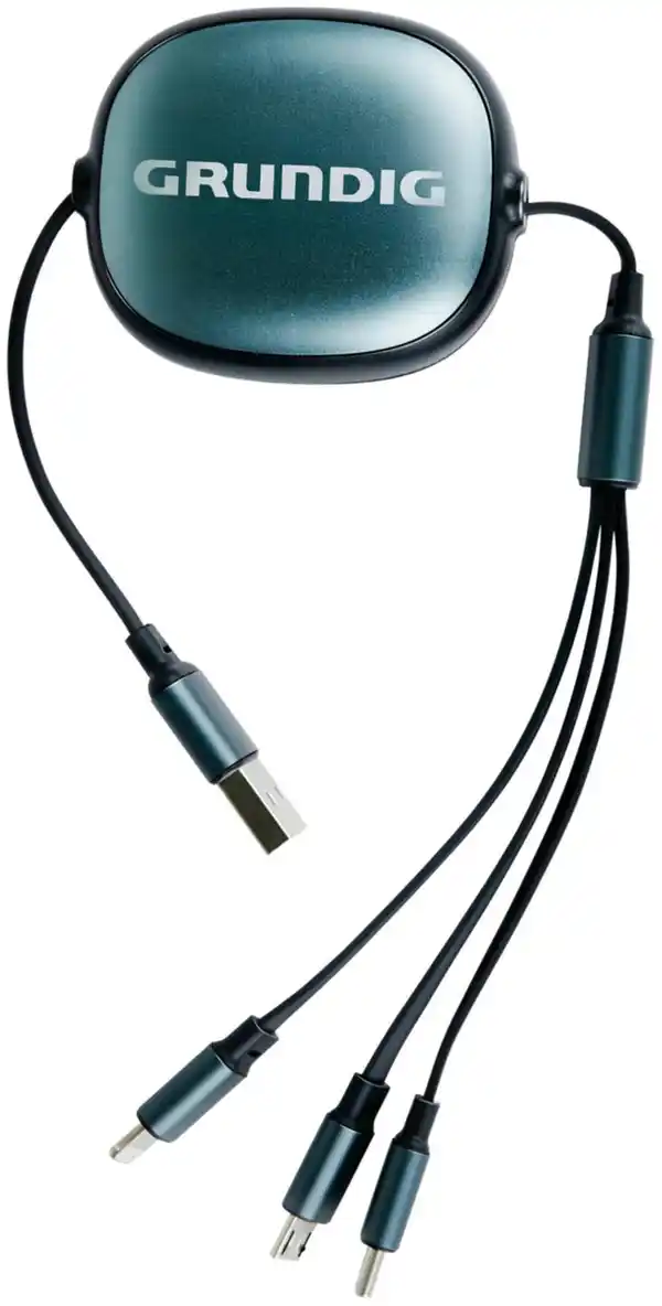 Bild 1 von GRUNDIG 3-in-1-Ladekabel »36009«