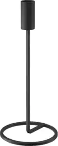 BOLTZE Kerzenhalter aus Metall, schwarz (H26cm), 1 St