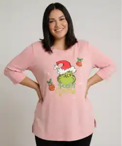 Grinch Weihnachtspullover, rot