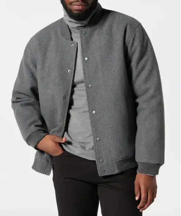 Bild 1 von Jacke in Wolloptik, grau