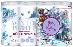 THE PAPERMAKERS Design-Küchenpapier, Packg. = 8 x 45 Blatt