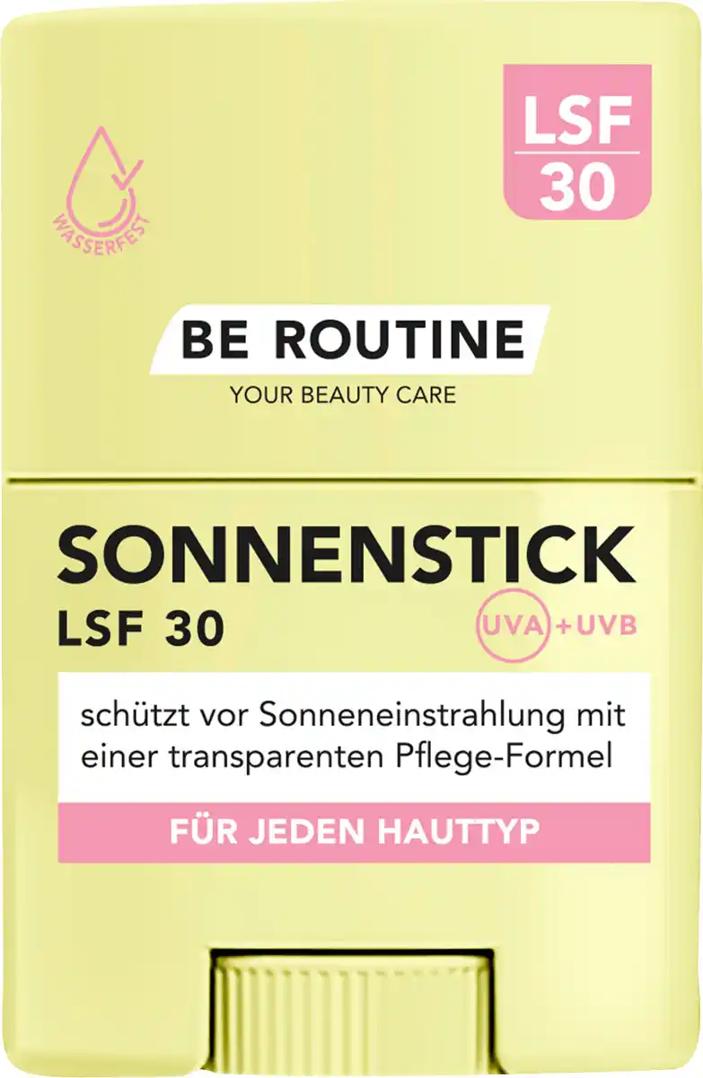 Bild 1 von BE ROUTINE Sonnenstick Gesicht & Körper LSF 30, 20 g