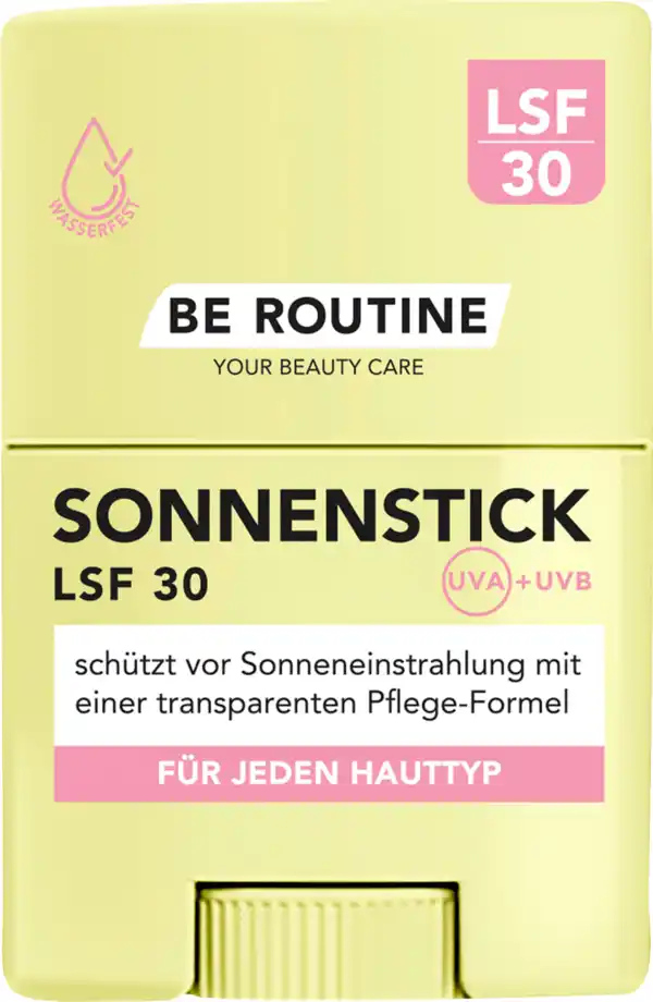 Bild 1 von BE ROUTINE Sonnenstick Gesicht & Körper LSF 30, 20 g