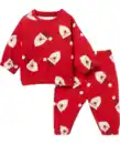 Bild 1 von Newborn Sweatshirt + Hose Weihnachten, rot