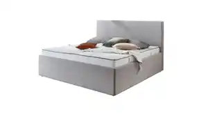 Polsterbett 140 x 200 cm Cord grau - CALGARY