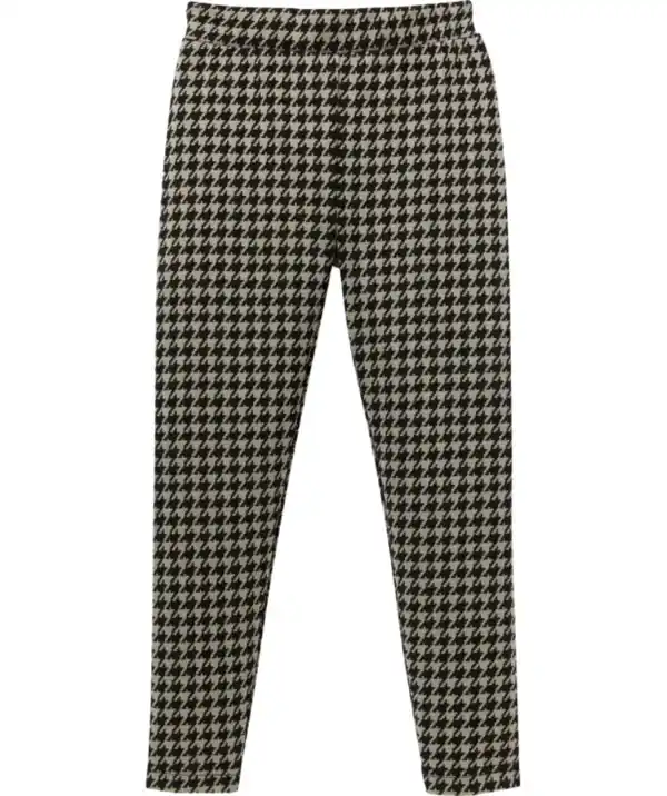 Bild 1 von Leggings Hahnentrittmuster, schwarz kariert