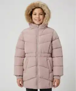 Wattierte Steppjacke, hellviolett