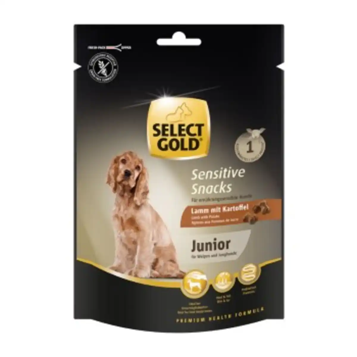 Bild 1 von SELECT GOLD Sensitive Snacks Junior Lamm mit Kartoffel 160g