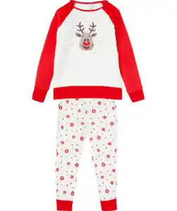 Pyjama Weihnachten, rot