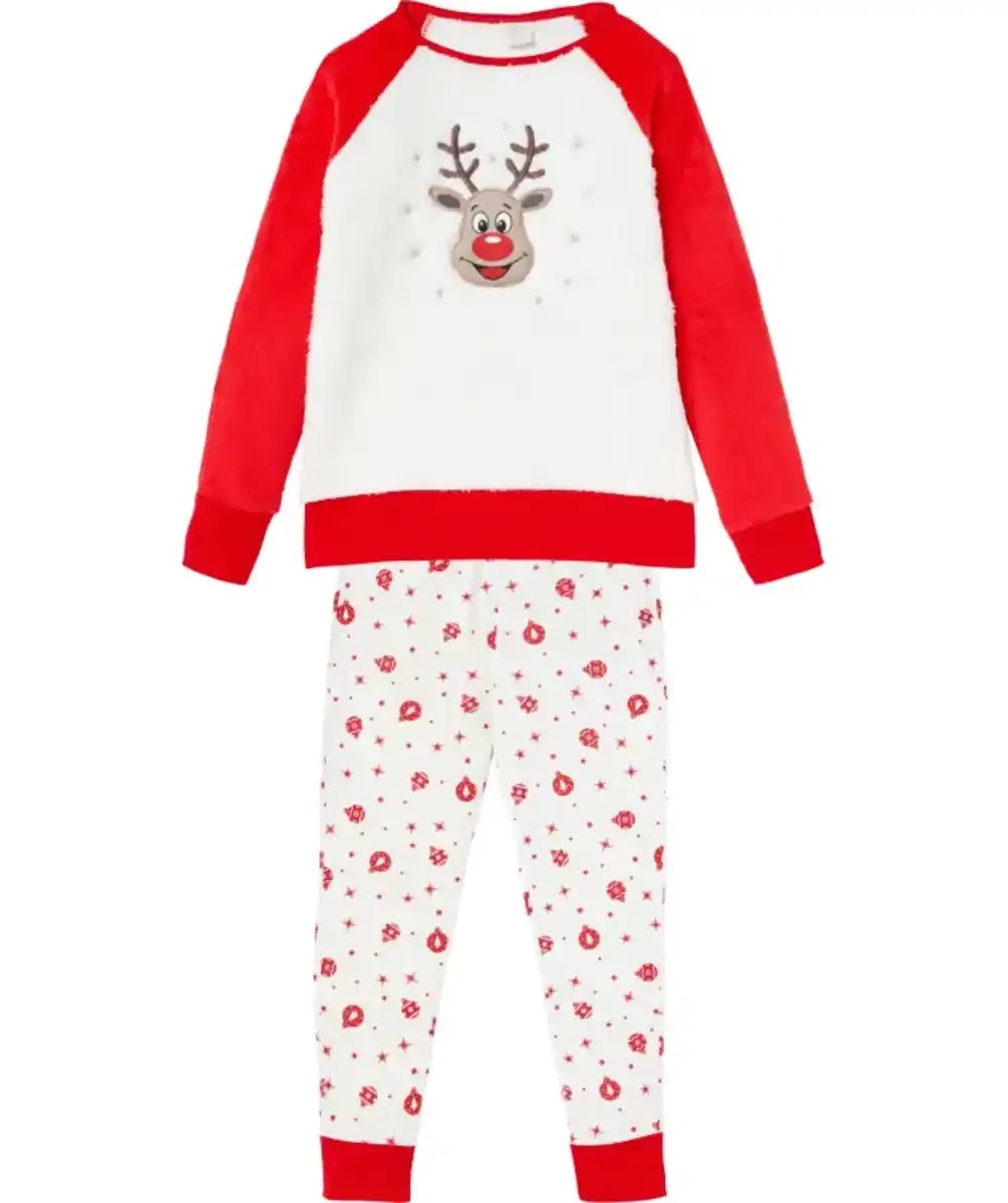 Bild 1 von Pyjama Weihnachten, rot