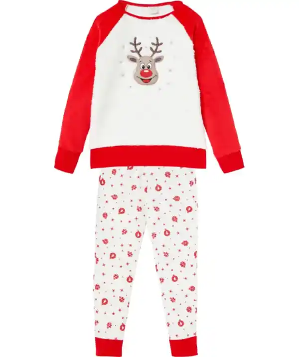 Bild 1 von Pyjama Weihnachten, rot