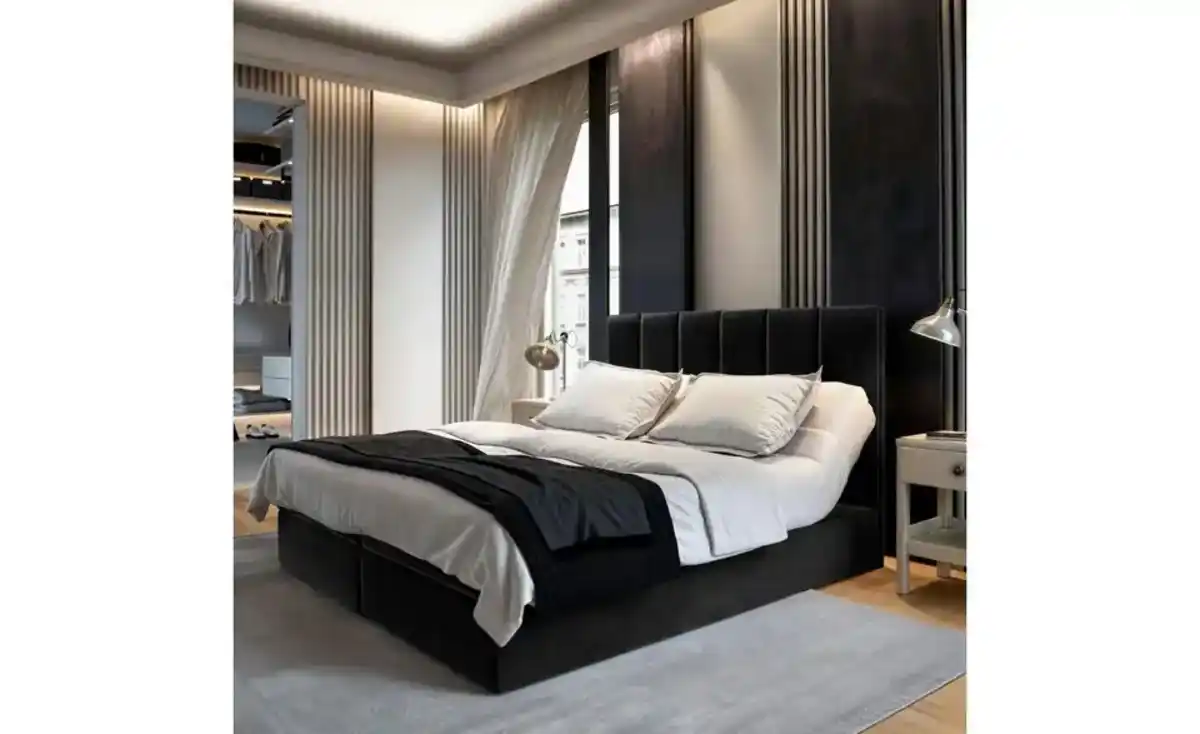 Bild 1 von MASSENO Boxbett mit Bettkasten Barino