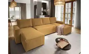 MASSENO Wohnlandschaft mit Schlaffunktion Aspra