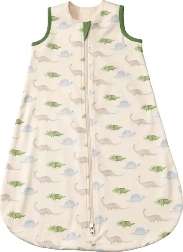 Bild 1 von ALANA Schlafsack 1 TOG mit Dinosaurier-Muster, beige, 80 cm, 1 St