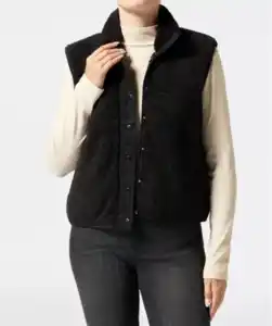 Fleeceweste, schwarz