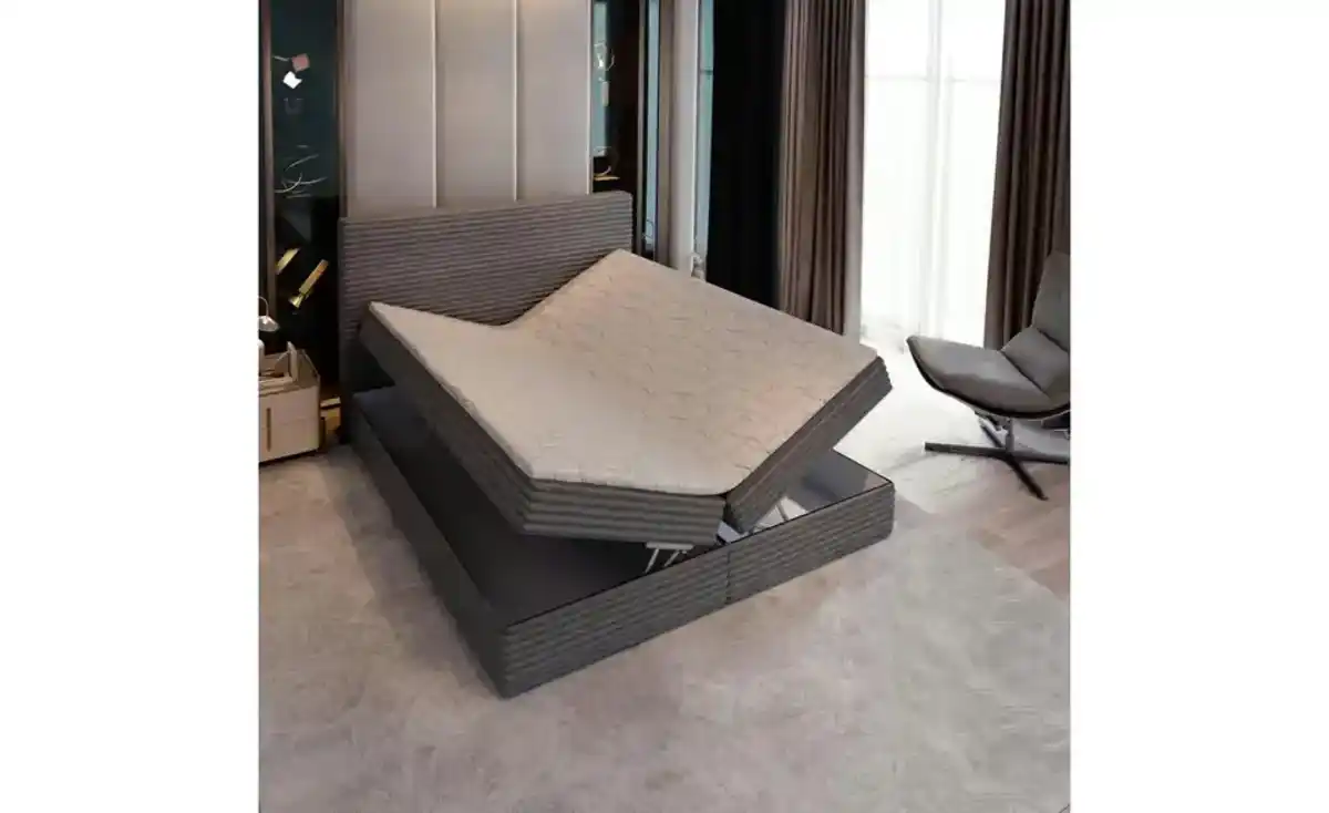 Bild 4 von MASSENO Boxbett mit Bettkasten Pisa