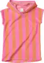 Bild 1 von ALANA Badeshirt mit Ringel-Muster & Kapuze, pink & orange, Gr. 98/104, 1 St