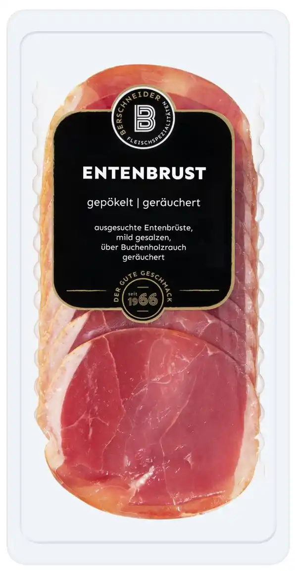 Bild 1 von BERSCHNEIDER Entenbrust, 80-g-Packg.