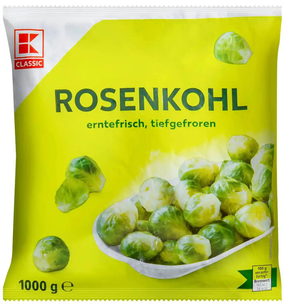 Bild 1 von K-CLASSIC Rosenkohl, 1-kg-Beutel