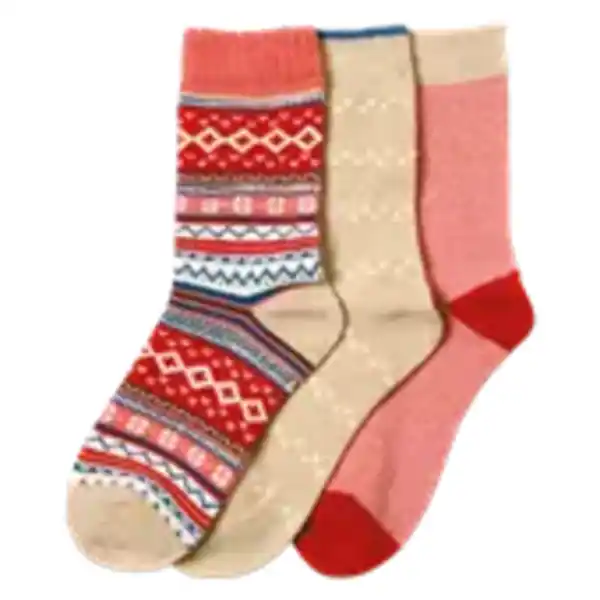 Bild 1 von 3 Paar Norweger-Socken