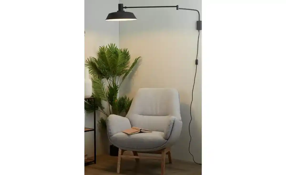 Bild 1 von Trio Wandleuchte, 1-flammig, Metall schwarz