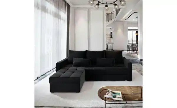 Bild 1 von MASSENO Ecksofa mit Schlaffunktion Kos