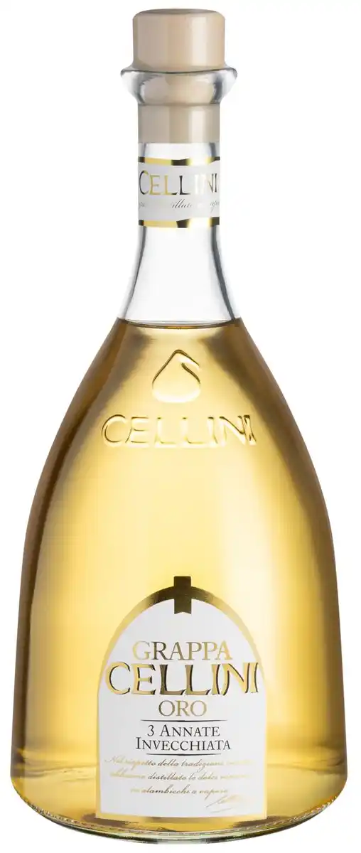 Bild 1 von CELLINI Grappa Oro oder Cru, 0,7-l-Fl.
