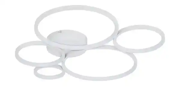 Bild 2 von Trio LED-Deckenleuchte, Kreise, weiß Rondo