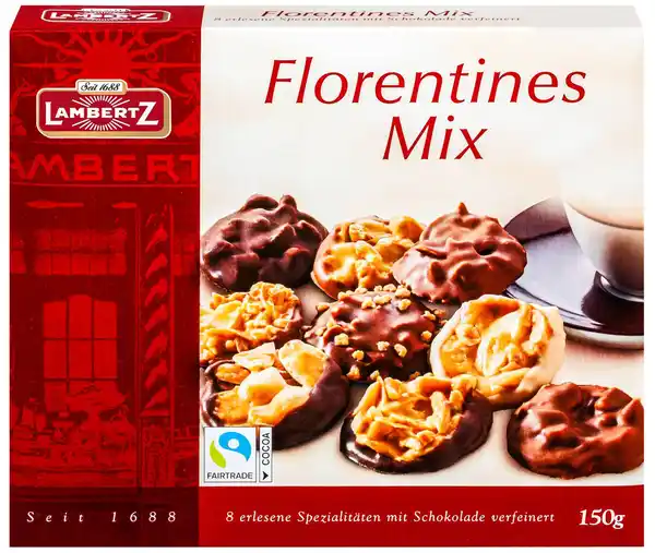 Bild 1 von LAMBERTZ Florentines-Mix, 150-g-Packg.