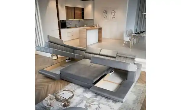 Bild 4 von MASSENO Wohnlandschaft mit Schlaffunktion Siena