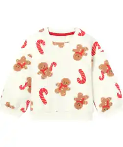 Sweatshirt Weihnachten, offwhite