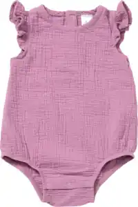 ALANA Achselbody aus Musselin, lila, Gr. 98/104, 1 St