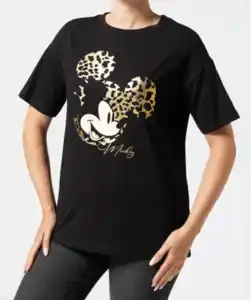 Mickey Mouse T-Shirt, schwarz
