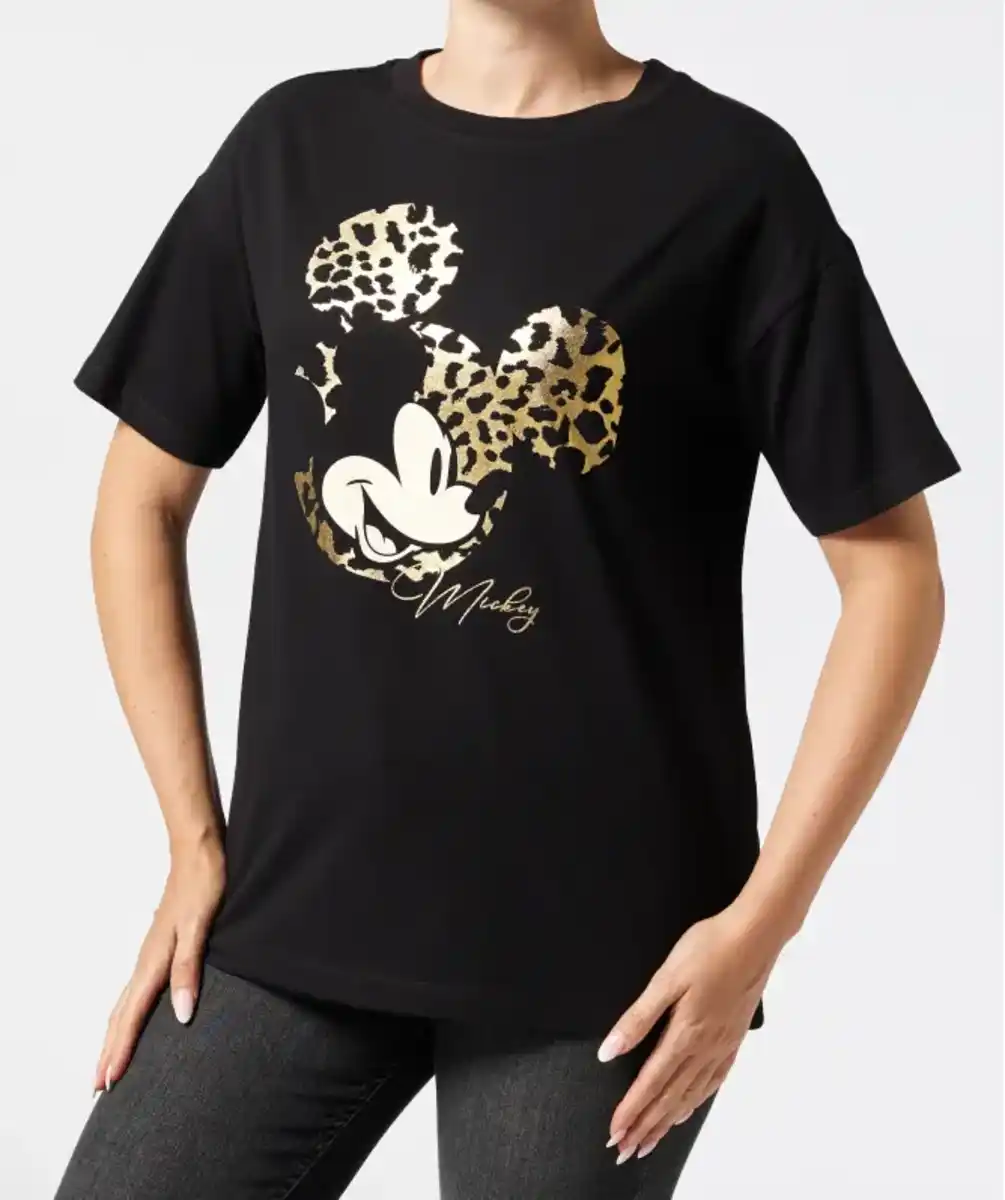 Bild 1 von Mickey Mouse T-Shirt, schwarz