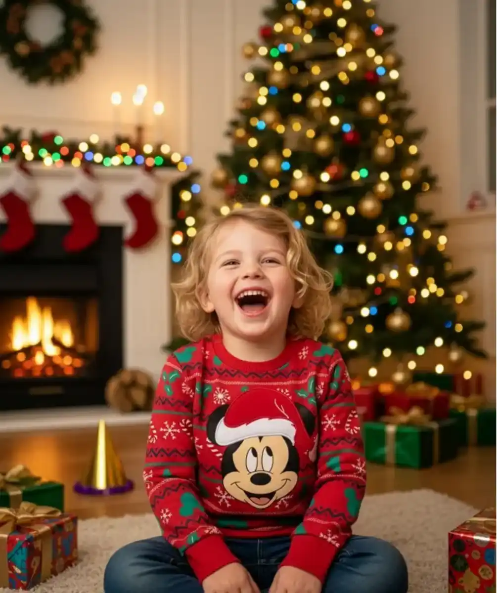 Bild 1 von Sweatshirt Weihnachten, rot