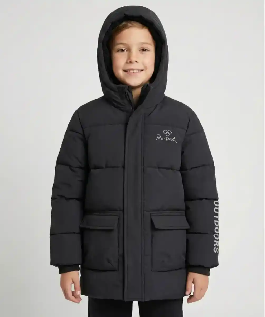 Bild 1 von Schwarzer Steppparka, schwarz