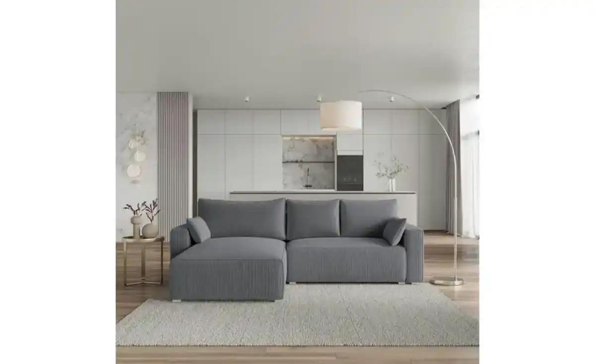 Bild 1 von MASSENO Ecksofa mit Schlaffunktion Foril