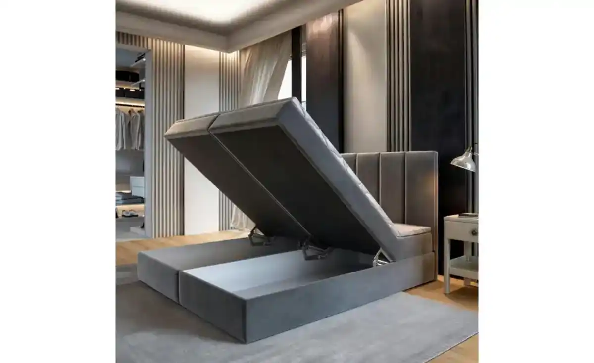 Bild 4 von MASSENO Boxbett mit Bettkasten Barino