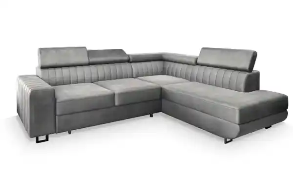 Bild 2 von MASSENO Ecksofa mit Schlaffunktion Nola