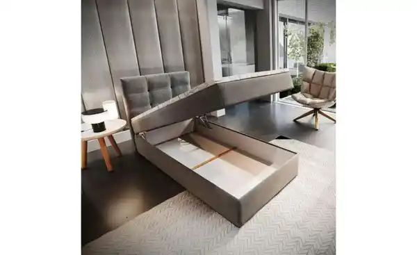 Bild 2 von MASSENO Boxbett mit Bettkasten Glos