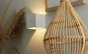 Trio LED-Wandleuchte, ´Kubus` weiß matt